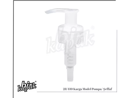 28/410 KARGA MODEL POMPA / ŞEFFAF