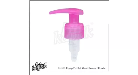 24/410 EVYAP KİLİTLİ TIRTIKLI POMPA MODEL / PEMBE
