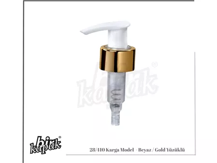 28/410 KARGA MODEL PUMP WHITE / WITH GOLD RINGS