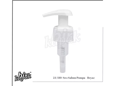 24/410 TIRTIKLI SIVI SABUN POMPA / BEYAZ