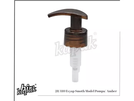 28/410 EVYAP KİLİTLİ SMOTH MODEL POMPA / AMBER