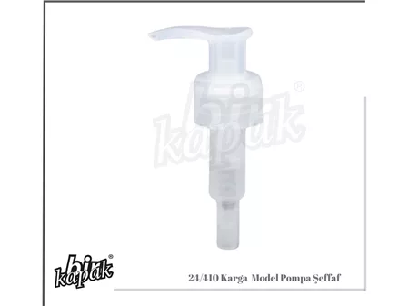 24/410 KARGA MODEL POMPA / ŞEFFAF
