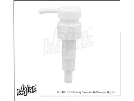 28/410 4CC DOSING PUMP / WHITE
