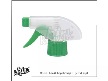 28/410 KLASİK TRİGER ŞEFFAF / YEŞİL