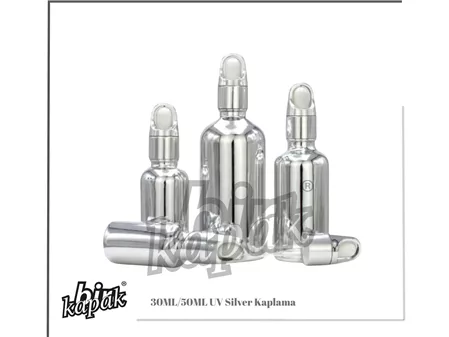 30ML-50ML UV SILVER KAPLAMA ŞİŞE