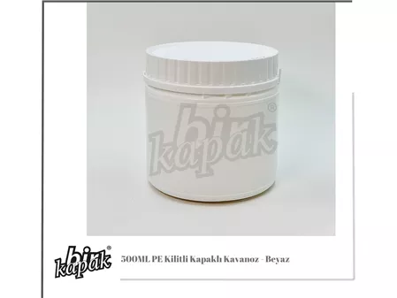 500ML PE KİLİTLİ KAVANOZ