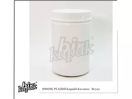 1000ML PE KİLİTLİ KAVANOZ