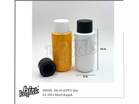 200ML ALTI OVAL PET ŞİŞE