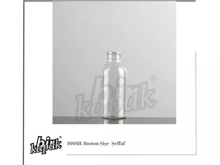 100ML BOSTON ŞİŞE / ŞEFFAF