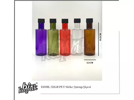 150ML-32GR SİRKE / ŞURUP ŞİŞESİ