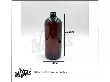 400ML BOSTON ŞİŞE / AMBER