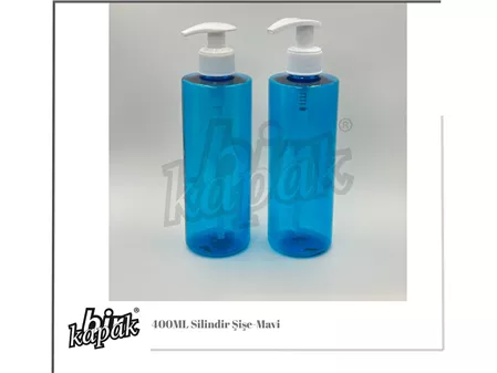 400ML 28/410 SİLİNDİR ŞİŞE / MAVİ