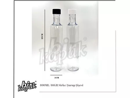 400ML-46 GR SİRKE / ŞURUP ŞİŞESİ