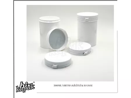 300ML YIRTMA KİLİTLİ KAVANOZ