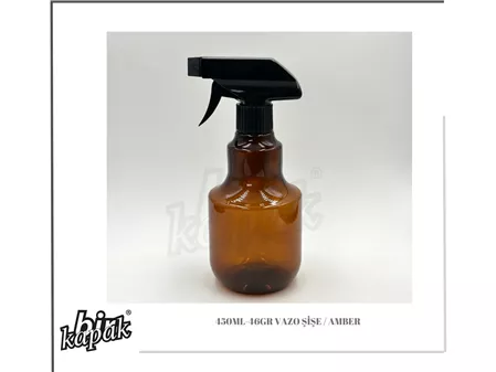 450ML-46GR 28/410 VAZO ŞİŞE / JENERIO ŞİŞE / AMBER