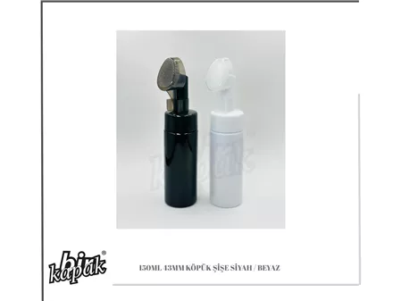 150ML 43MM FOAM BOTTLE BLACK / WHITE