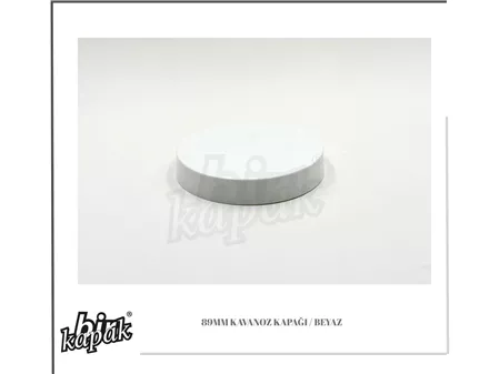 89MM JAR LID / WHITE