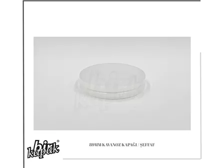 89MM JAR LID / TRANSPARENT