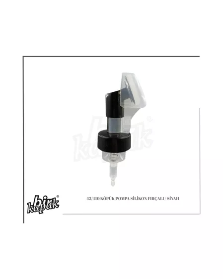 43/410 KÖPÜK POMPA SİLİKON FIRÇALI / SİYAH