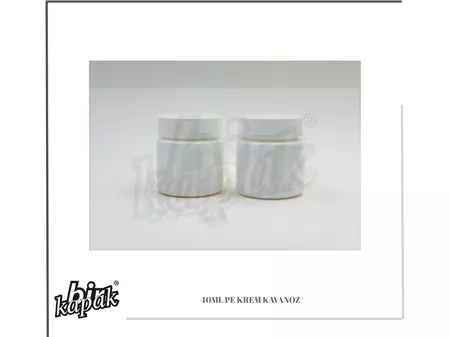 40ML PE KREM KAVANOZ