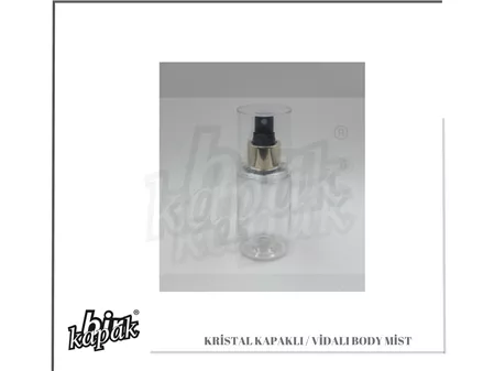 100ML VİDALI KRİSTAL KAPAKLI BODY MİST
