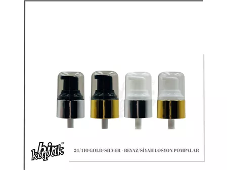 24/410 GOLD/SILVER YÜZÜKLÜ LOSYON POMPALAR
