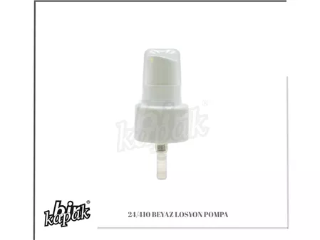 24/410 YARIM KAPAK LOSYON POMPA - BEYAZ