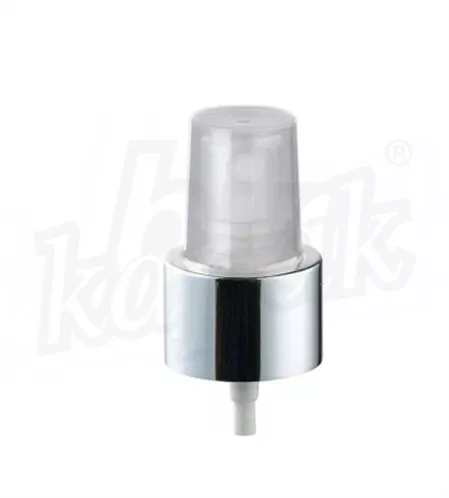 24 MM FINGER SPRAY WITH SILVER RING - TRANSPARENT