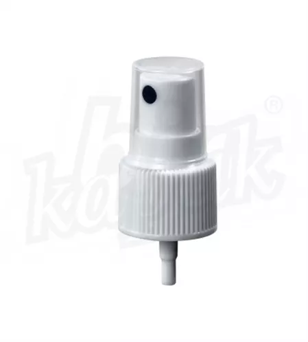 24/410 PARMAK SPREY TIRTIKLI SİYAH MERCEKLİ ŞEFFAF KORUMA KAPAKLI  - BEYAZ