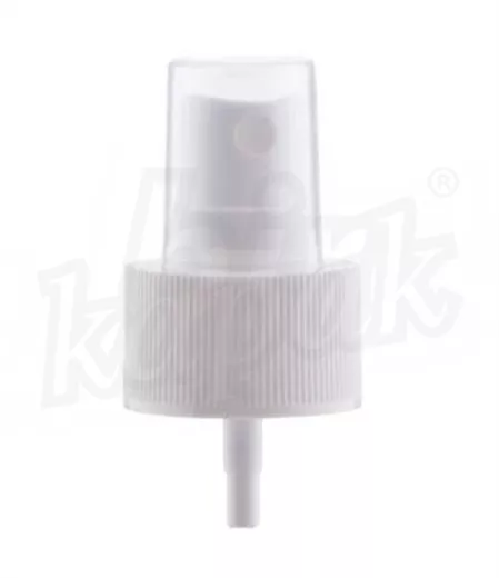 28/410 PARMAK SPREY TIRTIKLI ŞEFFAF KORUMA KAPAKLI - BEYAZ